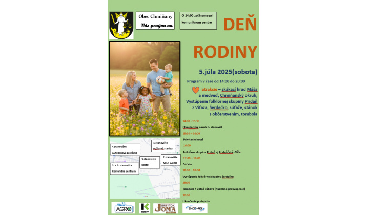 Fotka pre článok 5.júla 2025 Deň rodiny