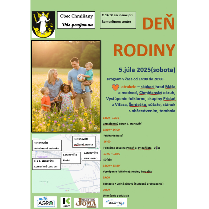 Menšia fotka pre článok 5.júla 2025 Deň rodiny