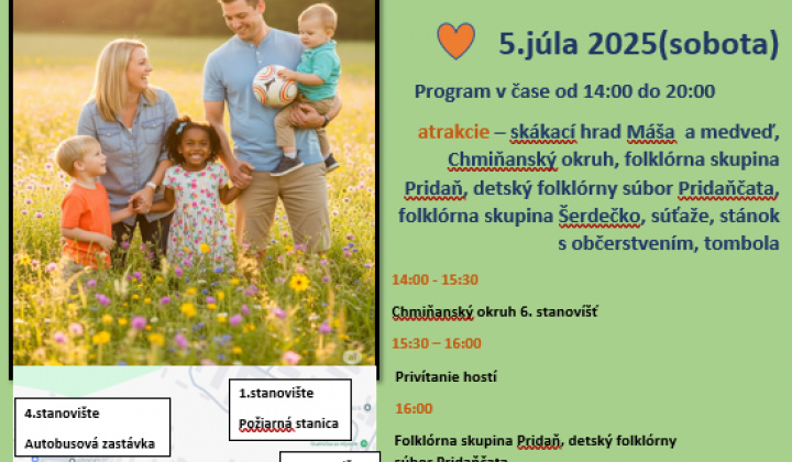 Aktuality / 5.júla 2025 Deň rodiny - foto