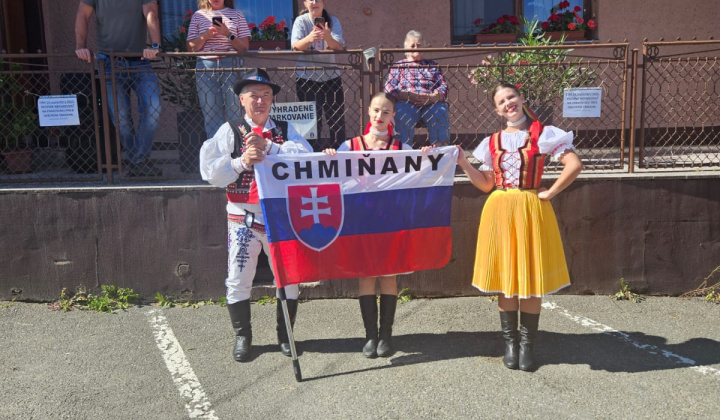 Aktuality / Medzinárodné cyklistické preteky OKOLO SLOVENSKA 2025 prešli cez Chminany - foto