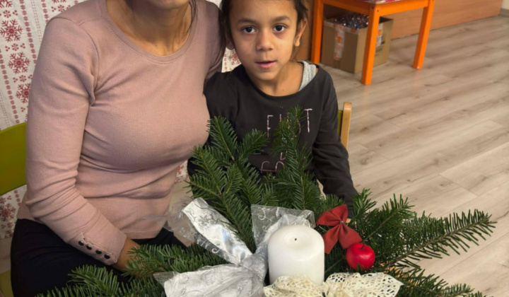 Aktuality / Vianočné posedenie a tvorenie s rodičmi - foto