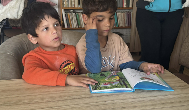 Aktuality / Materská škôlka v knižnici - foto