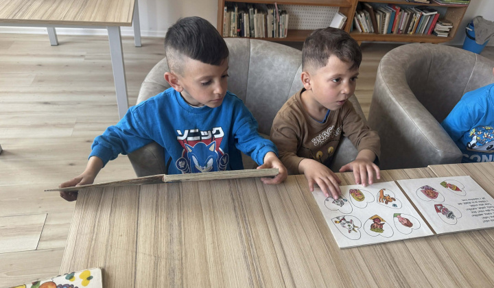 Aktuality / Materská škôlka v knižnici - foto