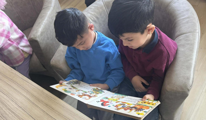 Aktuality / Materská škôlka v knižnici - foto