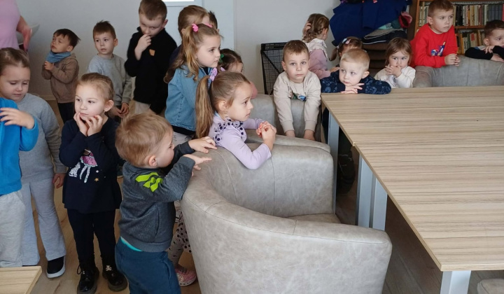 Aktuality / Materská škôlka v knižnici - foto