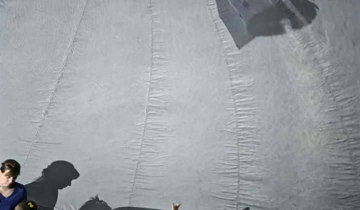 Aktuality / Vesmírne dobrodružstvo priamo v našej obci! - foto