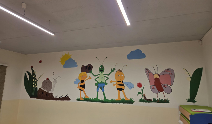 Aktuality / Nové maľby v našej materskej škole ???????? - foto