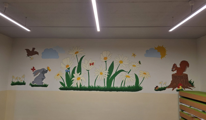 Aktuality / Nové maľby v našej materskej škole ???????? - foto