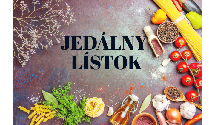 Aktuálny jedálny lístok na stiahnutie
