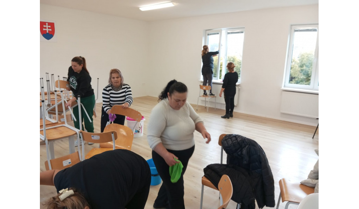 Fotka pre článok Maľovanie komunitného centra