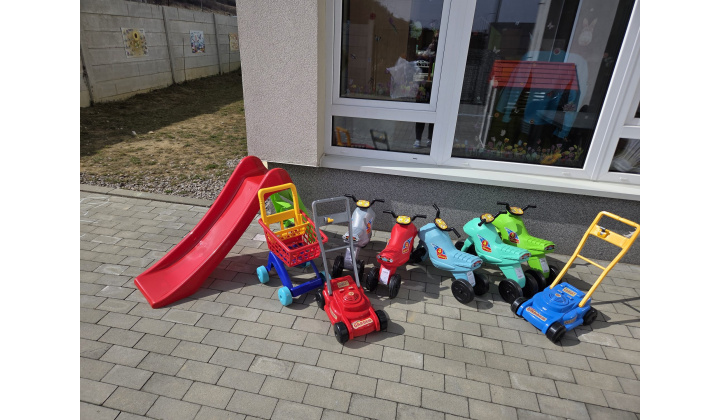 Fotka pre článok Nové hračky v materskej škôlke