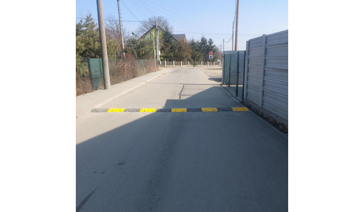 Fotka pre článok Umiestnili sme nové spomaľovacie prahy