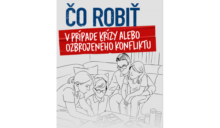 Fotka pre článok Zostaňte pripravení: Krízový návod pre obyvateľstvo